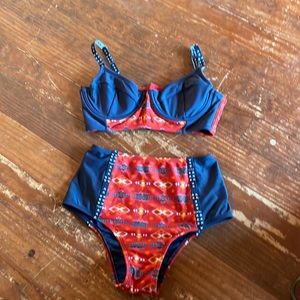 Roxy x Pendleton bikini